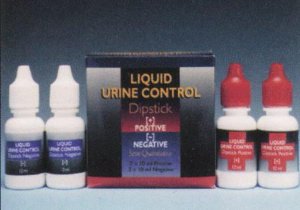 Picture of Semi-Quantitative Control Urine Dipstick Positive Level / Negative Level 3 X 10 mL210306