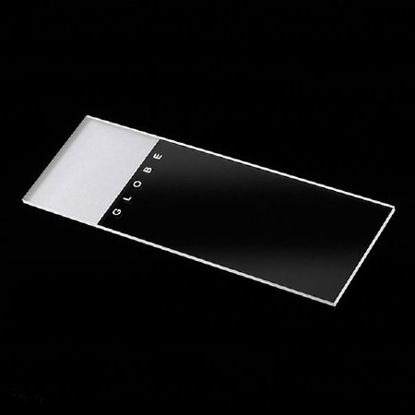 Picture of Microscope Slide 1304 Series 25 X 75 X 1 mm White Frosted End1304W
