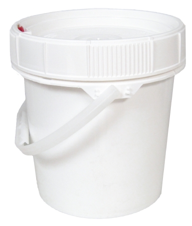 Picture of Prefilled Formalin Container Polyethylene 2,366 mL Fill in 1.25 gal. (160 oz.) Screw Cap Unprinted NonSterilePFNBF-1.25G