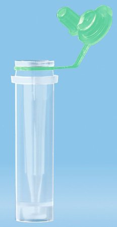 Picture of Microvette® CB 300 Capillary Blood Collection Tube Conical Bottom, Skirted Lithium Heparin Additive 10.8 X 43.7 mm 300 µL Green Pull Cap Polypropylene Tube16.443.100