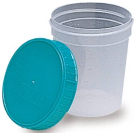 Picture of Specimen Container Gent-L-Kare™ 38 X 45 mm Polypropylene 120 mL (4 oz.) Without Closure NonSterileM4651