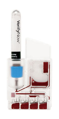 Picture of Rapid Test Kit VerifyNow® PRUTest™ Platelet Reactivity Test P2Y12 Assay Whole Blood Sample 25 Tests00085225