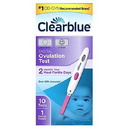 Picture of Rapid Test Kit Clearblue® Home Test Device hCG Pregnancy Test Urine Sample 10 Tests63347260076