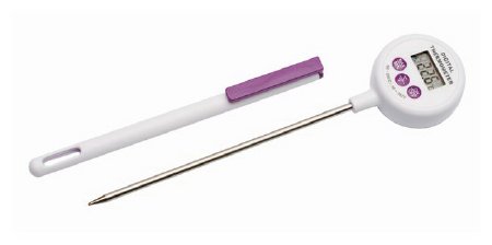 Picture of Digital Water-Resistant Thermometer SP Scienceware™ Fahrenheit / Celsius -58° to 392°F (-50° to 200°C) Stainless Steel Probe Battery Operated13201774