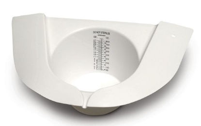 Picture of Commode Specimen Collector Uri-Pan Polypropylene 800 mL (27 oz.) Without Closure Unprinted NonSterileC-1070