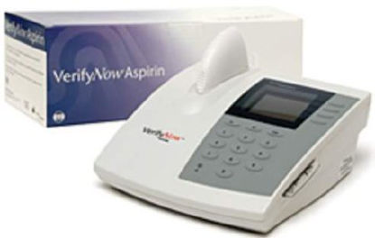 Picture of Rapid Test Kit VerifyNow® Platelet Reactivity Test Aspirin Assay Whole Blood Sample 10 Tests00085053-10