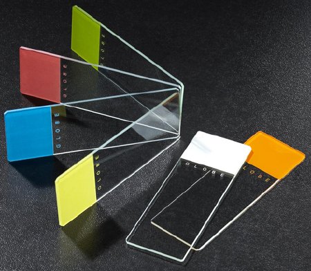 Picture of Microscope Slide 1304 Series 25 X 75 X 1 mm Green Frosted End1304G