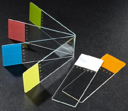 Picture of Microscope Slide 1304 Series 25 X 75 X 1 mm Green Frosted End1304G