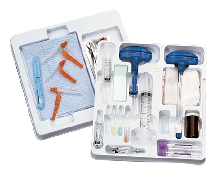 Picture of Bone Marrow Biopsy Tray Standard T-handle Jamshidi NeedleBCTM3411