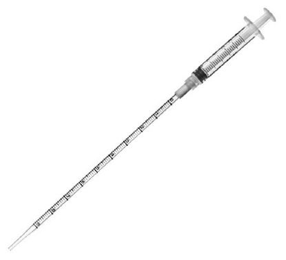Picture of Pumpmatic™ Serological Pipette Syringe 1 mL 0.01 mL Graduation Increments Sterile101