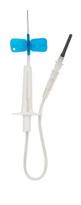 Picture of VAKU-8® Plus Blood Collection Set 23 Gauge 3/4 Inch Needle Length Safety Needle 12 Inch Tubing SterileSVMSP-23L