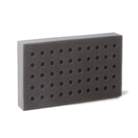 Picture of Test Tube Rack 50 Place 10 X 75 mm, 12 X 75 mm, 13 X 100 mm Tube Size Charcoal0010