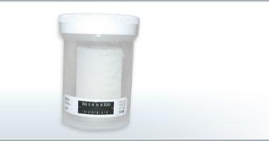 Picture of Specimen Collection Cup with Temperature Strip Plastic 120 mL (4 oz.) Screw Cap NonSterile190077