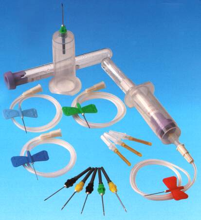 Picture of Blood Collection Needle 21 Gauge 1 Inch Needle Length Conventional Needle Without Tubing Sterile26503