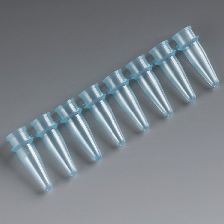 Picture of PCR Tube Strip Conical Bottom Plain 0.2 mL Without Color Coding Without Closure Polypropylene Tube110575B