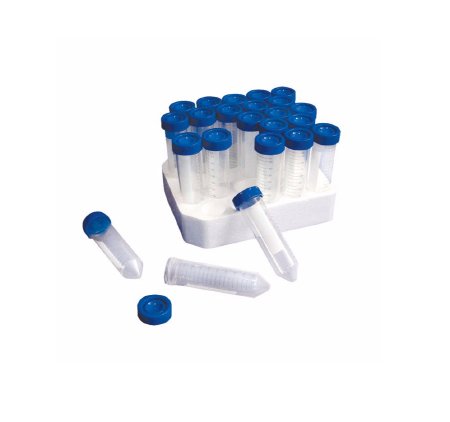 Picture of Centrifuge Tube Conical Bottom Plain 15 mL Blue Plug Seal Cap Polypropylene TubeSP3920-80