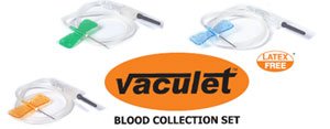 Picture of Vaculet™ Blood Collection Set 21 Gauge 3/4 Inch Needle Length Conventional Needle 12 Inch Tubing Sterile26764