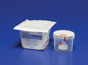 Picture of Specimen Container Precision™ 2-1/2 X 3 Inch Plastic 180 mL (6 oz.) Screw Cap Patient Information Sterile14000-