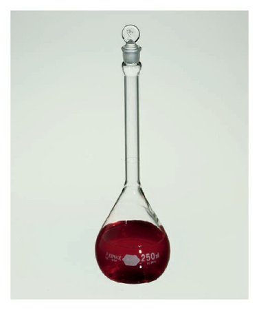 Picture of Volumetric Flask Kimble® KIMAX® Colorware Borosilicate Glass 1,000 mL (32 oz.)10204H