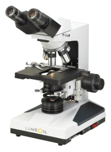 Picture of McKesson LUMEON™ Compound Microscope Binocular Head 4X, 10X, 40X and 100X (Oil) Objectives605