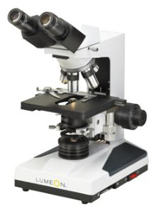 Picture of McKesson LUMEON™ Compound Microscope Binocular Head 4X, 10X, 40X and 100X (Oil) Objectives605