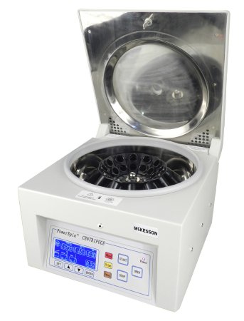 Picture of Fixed Angle Centrifuge McKesson 24 Place Fixed Angle Rotor Digital variable speed control with speed range from 500 RPM to 4,000 RPM148-C8724