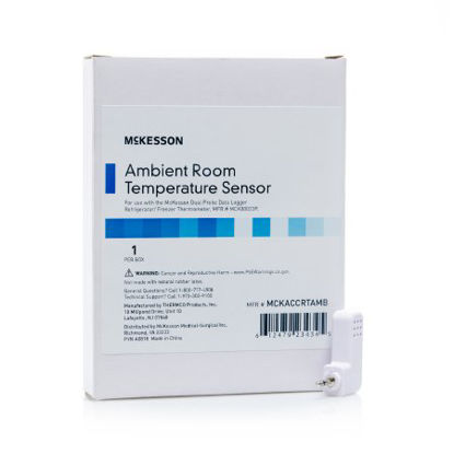 Picture of Ambient Room Temperature Sensor McKesson Temperature Range: 32-122ºF (0-50ºC) For use with the McKesson Dual Probe Data Logger Refrigerator/ Freezer Thermometer, MFR # MCK80022PMCKACCRTAMB