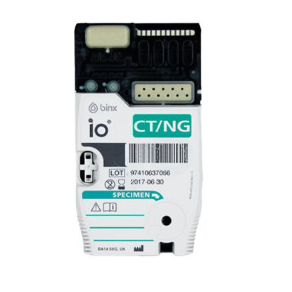 Picture of Reagent Binx io® Molecular Diagnostic Chlamydia Trachomatis / Neisseria Gohorrhoeae (CT / NG) For use with io Instrument® 10 Tests1.002.110