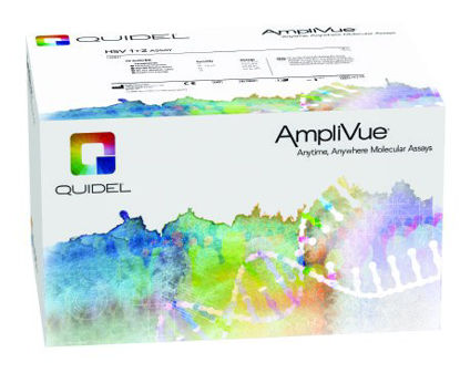 Picture of Test Kit AmpliVue® HSV 1+2 Molecular Diagnostic Herpes Simplex Virus Cutaneous and Mucocutaneous Lesion Sample 16 TestsM210