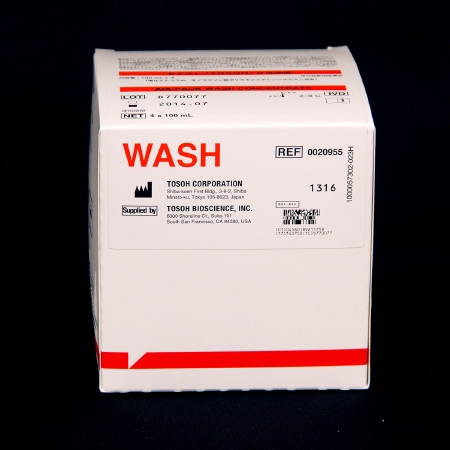 Picture of Wash Reagent AIA-Pack® Wash Concentrate For AIA 1800 Automated Immunoassay Analyzer 4 X 100 mL020955