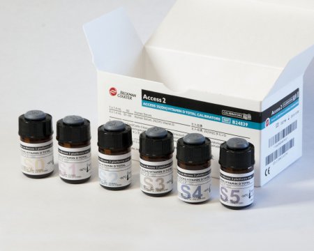 Picture of Calibrator Access® 25 (OH) Vitamin D Total 25-Hydroxy Vitamin D (25-OH Vitamin D) 6 X 1.4 mL For Access 2 Immunoassay Systems Ready-to-UseB24839