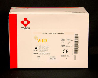 Picture of Reagent ST AIA-Pack® 25-OH Immunoassay / Nutritional Assessment 25-hydroxyvitamin D (Vitamin D) For Tosoh Automated Immunoassay Analyzers 100 Tests 20 Cups X 5 Trays025234
