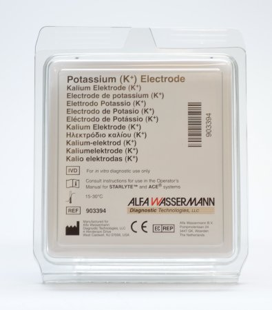 Picture of Ion-Selective Electrode (ISE) Potassium Electrode For ACE, Alera and Starlyte III ISE Modules and Systems903394