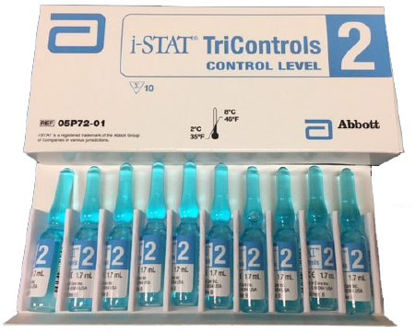 Picture of Control i-STAT® Tricontrols Sodium / Potassium Level 2 1.7 mL05P7201