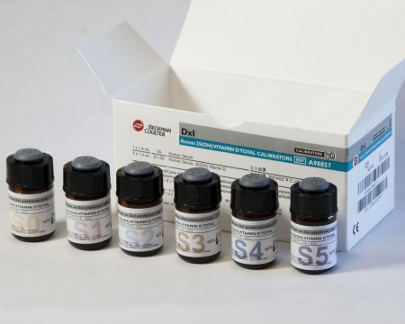 Picture of Calibrator Access® 25 (OH) Vitamin D Total 25-Hydroxy Vitamin D (25-OH Vitamin D) 6 X 1.4 mL For UniCel DxI Immunoassay System Ready-to-UseA98857
