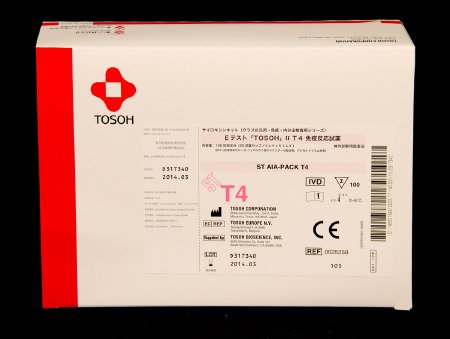 Picture of Reagent ST AIA-Pack® Thyroid / Metabolic Assay Free Thyroxine (T4) For Tosoh Analyzers 100 Tests025258