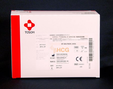 Picture of Reagent AIA-Pack® Reproductive Endocrinology Assay Blood Human Chorionic Gonadotropin (BHCG) 100 Tests025261