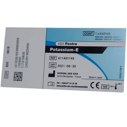 Picture of Ion-Selective Electrode (ISE) ABX Pentra™ Potassium Electrode For ABX Pentra 400 Analyzer3014029450