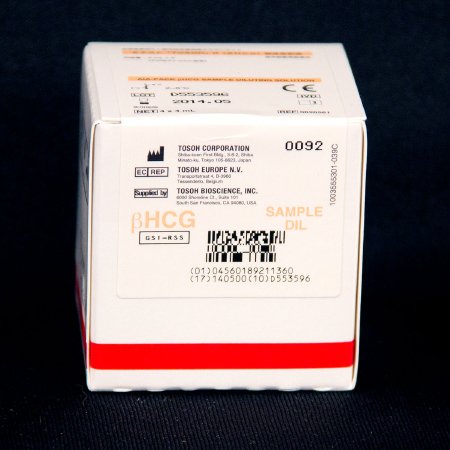 Picture of Reagent AIA-Pack® Sample Diluent Human Chorionic Gonadotropin (hCG) For Tosoh Automated Immunoassay Analyzers 4 X 4 mL020561