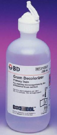Picture of Gram Stain Decolorizer BD BBL™ 4 X 250 mL212527