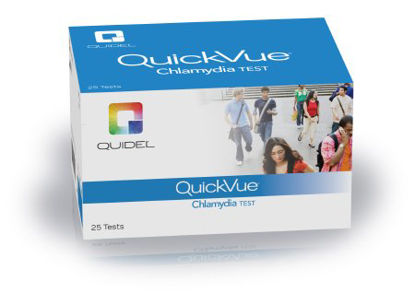 Picture of Rapid Test Kit QuickVue® Infectious Disease Immunoassay Chlamydia Endocervical Sample 25 Tests0B006