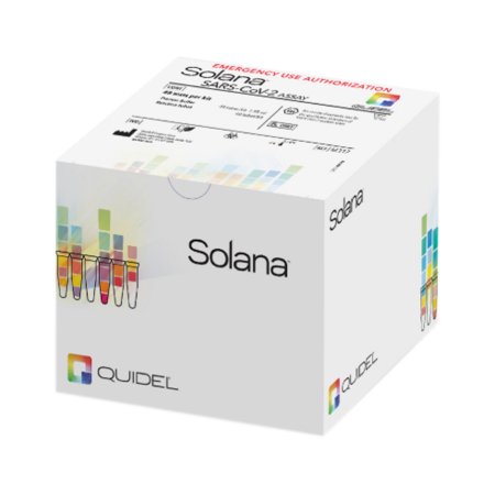 Picture of Test Kit Solana® Molecular Diagnostic SARS-CoV-2 Nasal Swab / Nasopharyngeal Swab Sample 96 TestsM958