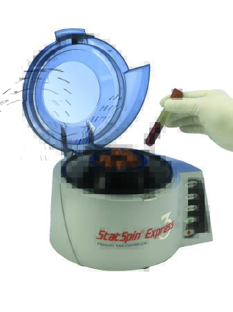 Picture of Centrifuge StatSpin® Express 3 8 Place Fixed Angle Rotor Fixed Speed 7,200 RPMSSX3