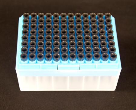 Picture of Pipette Tip Rack, Preloaded Disposable, 96 tips X 5 racks For AIA-1800 Automated Immunoassay Analyzer996005