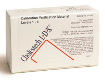 Picture of Calibration Verification Material Lipids / Glucose 4 X 2 mL For Cholestech LDX® Analyzer Solution88770