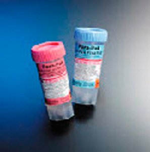 Picture of Specimen Collection and Transport Kit Para-Pak® 2-Vial 15 mL (0.5 oz.) / 15 mL (0.5 oz.) Plastic Collection Vial NonSterile300112