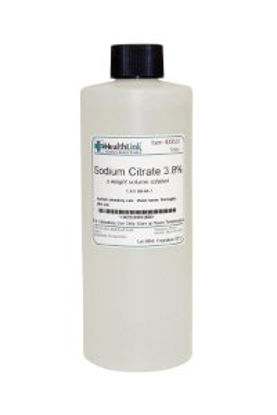 Picture of Chemistry Reagent Sodium Citrate ACS Grade 3.8% 16 oz.400528