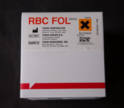Picture of Reagent AIA-Pack® Immunodiagnostic Assay RBC Folate For Tosoh Automated Immunoassay Analyzers PR-1-6 vial, PR-2-1 X 32, PR-3-6 X 5 mL020710