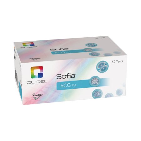 Picture of Rapid Test Kit Sofia® hCG FIA Fertility Test hCG Pregnancy Test Urine Sample 50 Tests20229