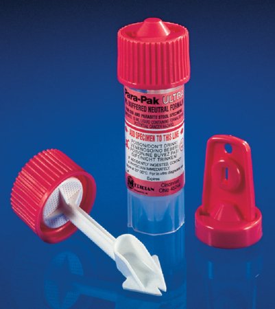 Picture of Specimen Collection and Transport Kit Para-Pak® Ultra 2-Vial 15 mL (0.5 oz.) / 15 mL (0.5 oz.) Plastic Collection Vial NonSterile380112